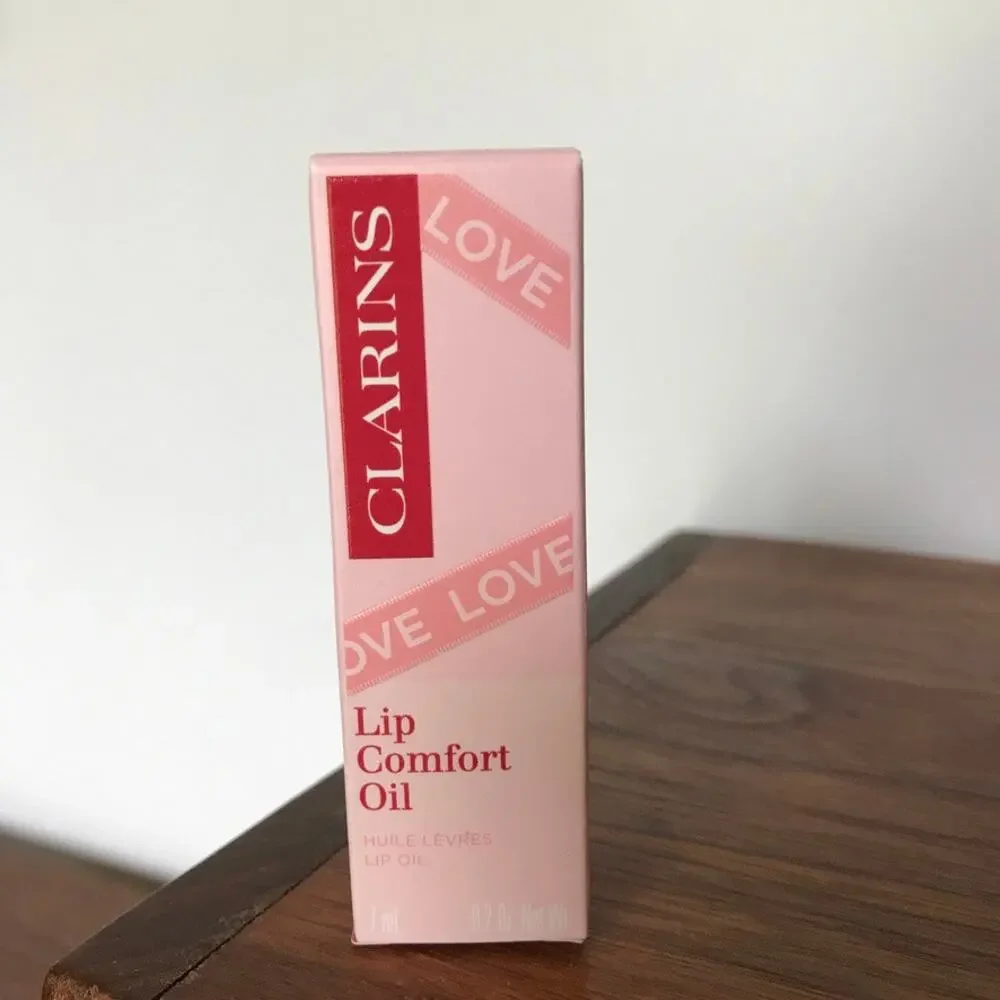 CLARINS #31 Love Lip Comfort Oil #31 Rosy Kiss - Bundle of 3, brand new in box